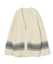 【SALE/30%OFF】GALERIE VIE コットンパイル Vネックカーディガン トゥモローランド トップス カーディガン ホワイト【送料無料】