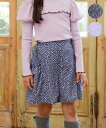 【SALE/40%OFF】組曲 KIDS 【110-140cm】Tiny Rose キュロット クミキョク パンツ その他のパンツ ネイビー パープル