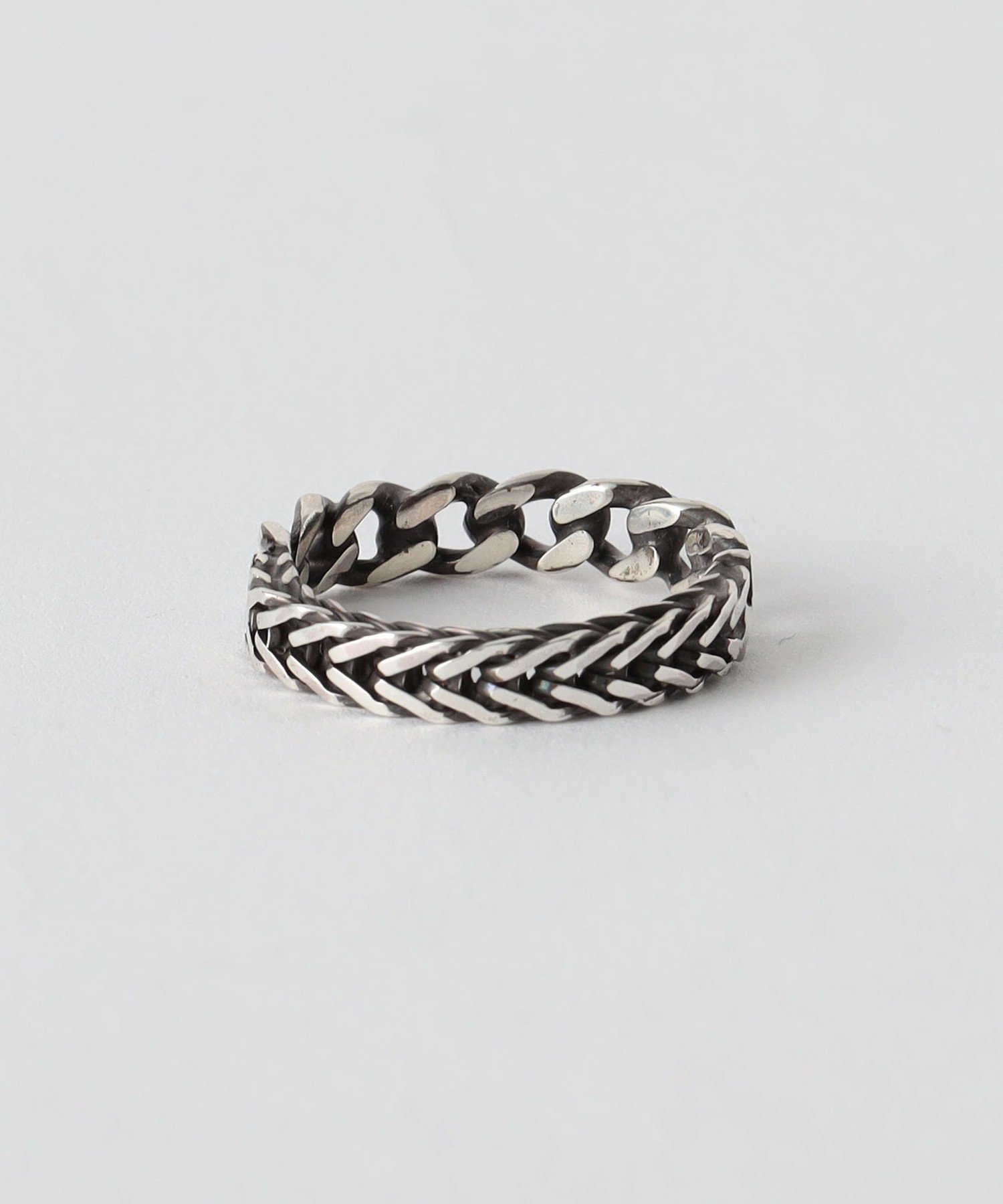 monkey time BEAUTY&YOUTH UNITED ARROWS シルバー925 チェーン スイッチング リング ビューティー＆ユース　ユナイテッドアローズ アクセサリー・腕時計 その他のアクセサリー・腕時計 シルバー【送料無料】