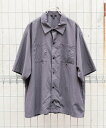 【SALE/20%OFF】URBAN RESEARCH ITEMS 『撥水/イージーケア/接触冷感/UVカット』タスランナイロンスナップボタン半袖シャツ アーバンリサーチアイテムズ トップス シャツ・ブラウス ブラック ネイビー【送料無料】