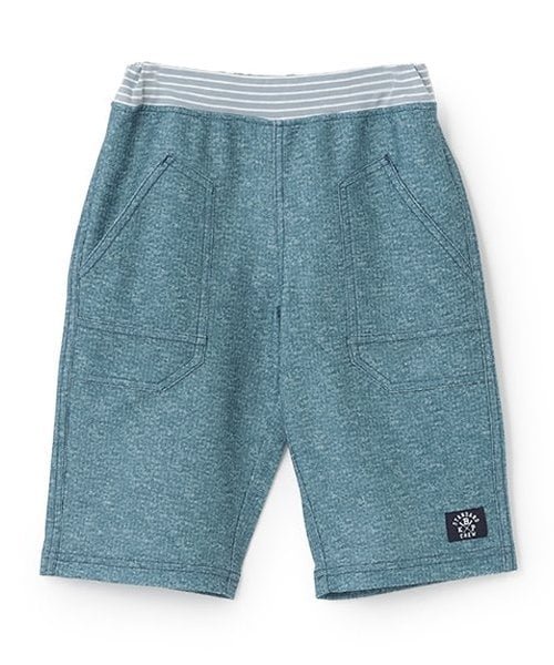 Other - 【SALE／30%OFF】KP ドライメッシュデニム風プリントハーフパンツ ナルミヤオンライン パンツ その他のパンツ ブルー ネイビー