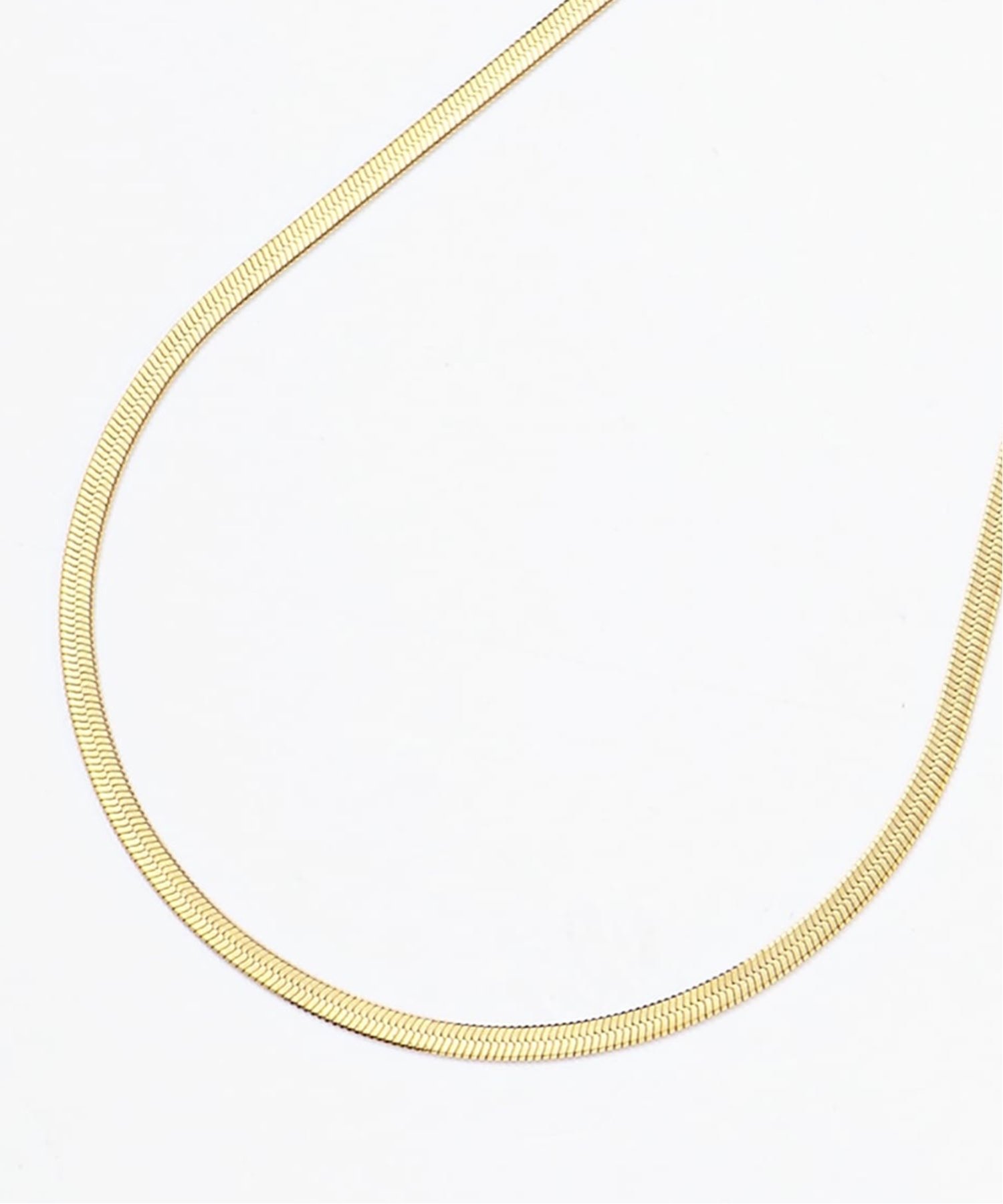 【SALE／13%OFF】Coo+i Coo+i/(W)サージカルステンレス スネークチェーンネックレス スレンダー アクセサリー・腕時計 ネックレス ゴールド