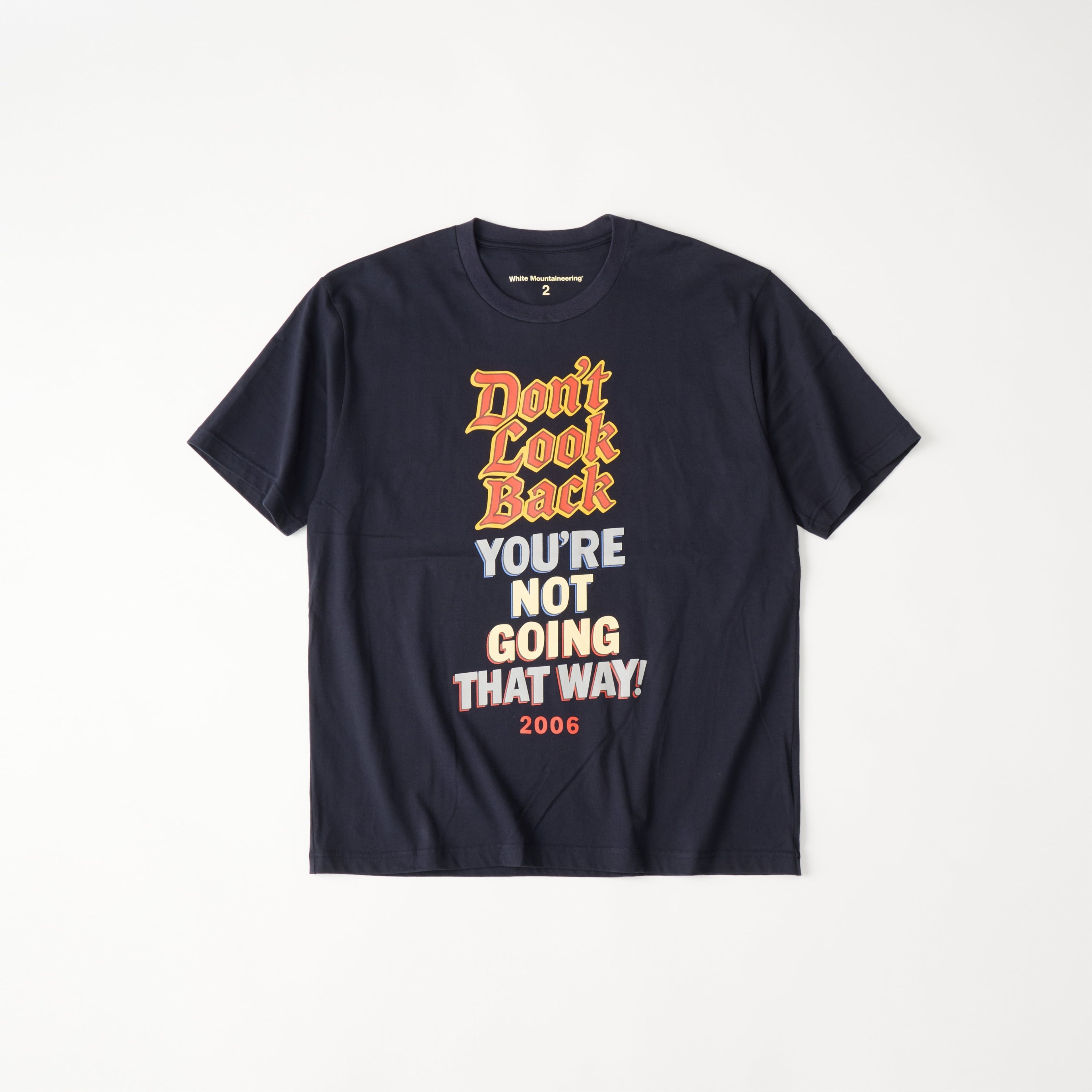 White Mountaineering/(M)VINTAGE T-SHIRT ホワイトマウンテニアリング トップス カットソー・Tシャツ ネイビー ホワイト