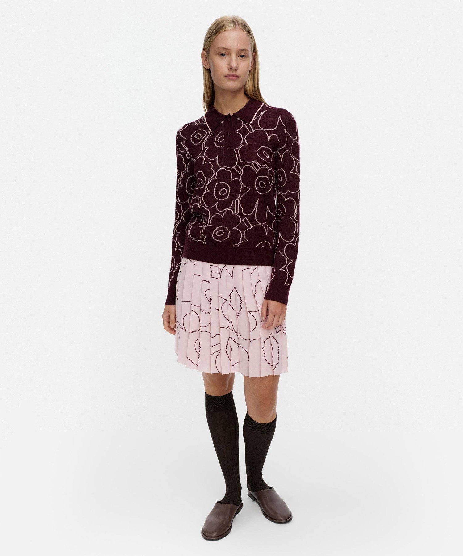 Marimekko Hahmotelma Piirto Unikko スカート マリメッコ スカート その他のスカート ピンク【送料無料】