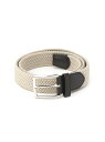 【SALE/14%OFF】ADPOSION ADPOSION/(M)ゴムメッシュベルト テットオム ファッション雑貨 ベルト ベージュ ホワイト カーキグリーン...