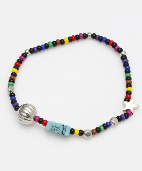 チャイハネ ビリーズMEN'Sブレスレット アミナコレクション アクセサリー・腕時計 ブレスレット・バングル ブルー レッド ホワイト イエロー パープル ブラック