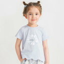 【SALE/20%OFF】branshes 【プチプラ】裾スカラップ半袖Tシャツ ブランシェス トップス カットソー・Tシャツ ブルー レッド パープル