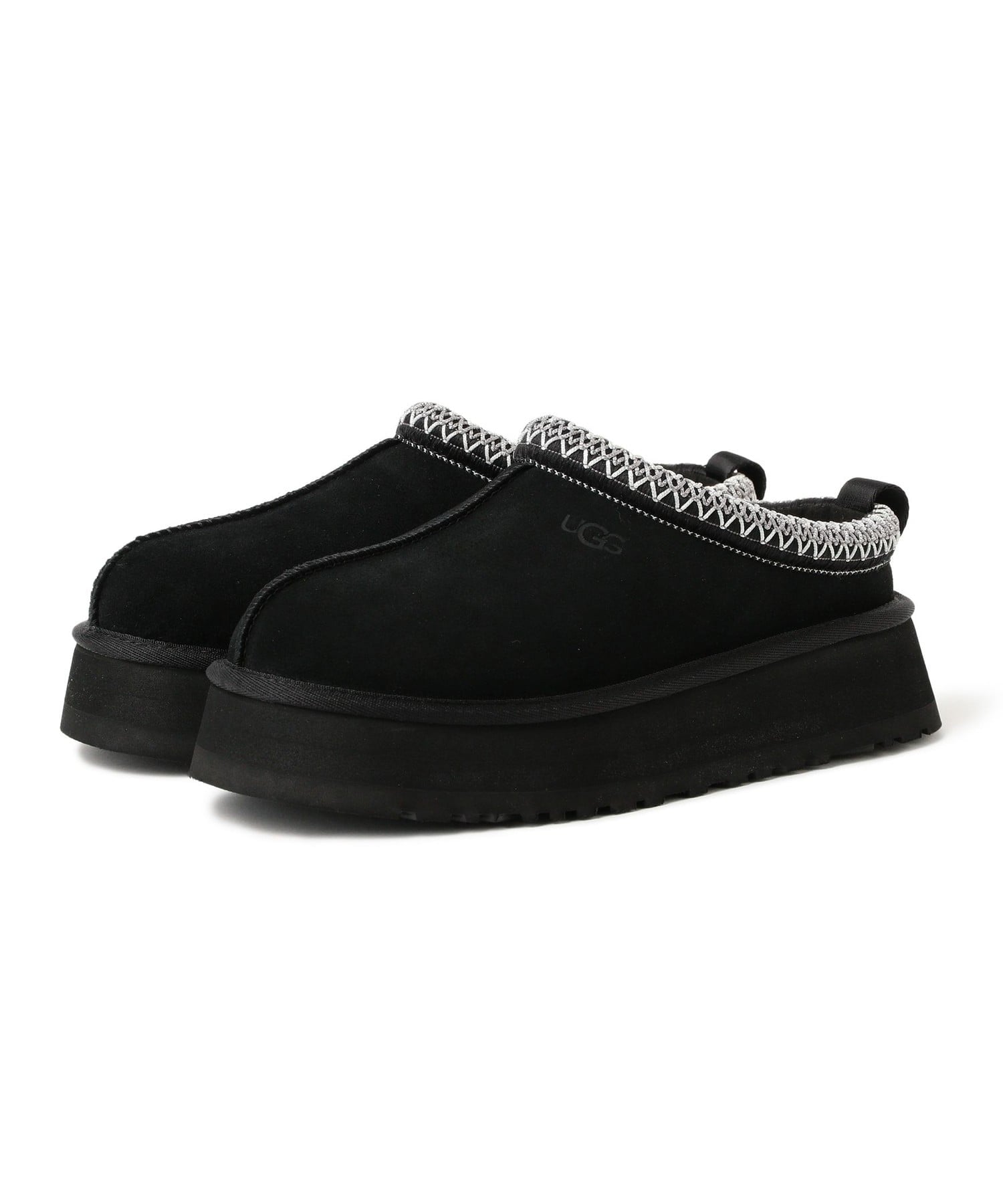 Ray BEAMS 【WEB限定】UGG(R) / Tazz II タズ アグ スリッポン 厚底 起毛 ビームス ウイメン シューズ・靴 その他のシューズ・靴 ブラック【送料無料】