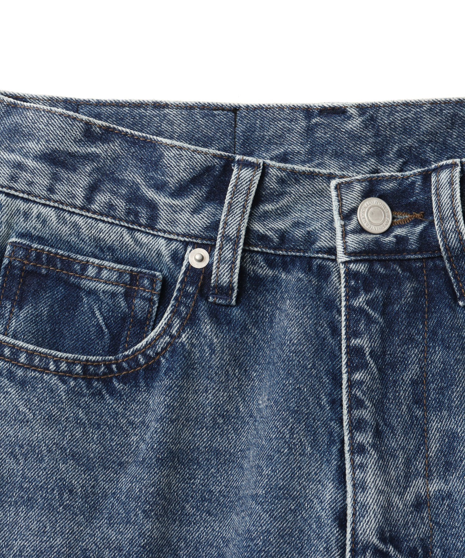 atmos pink atmos pink Loose Denim Pants BLUE アトモス パンツ その他のパンツ ブルー