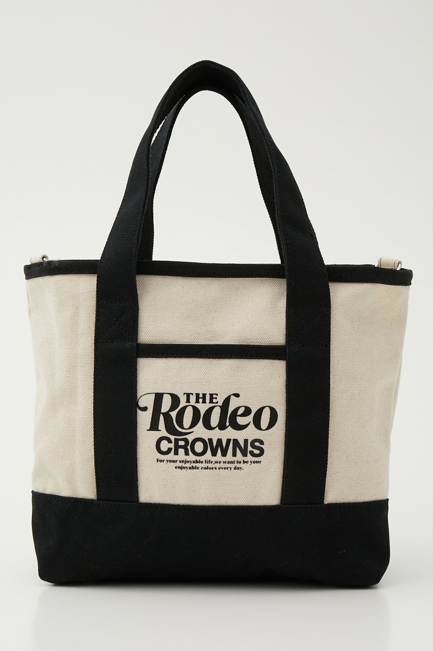 ロデオクラウンズ バッグ レディース 【SALE／20%OFF】RODEO CROWNS WIDE BOWL RC CANVAS MINI TOTE ロデオクラウンズワイドボウル バッグ その他のバッグ ブラック レッド ブルー