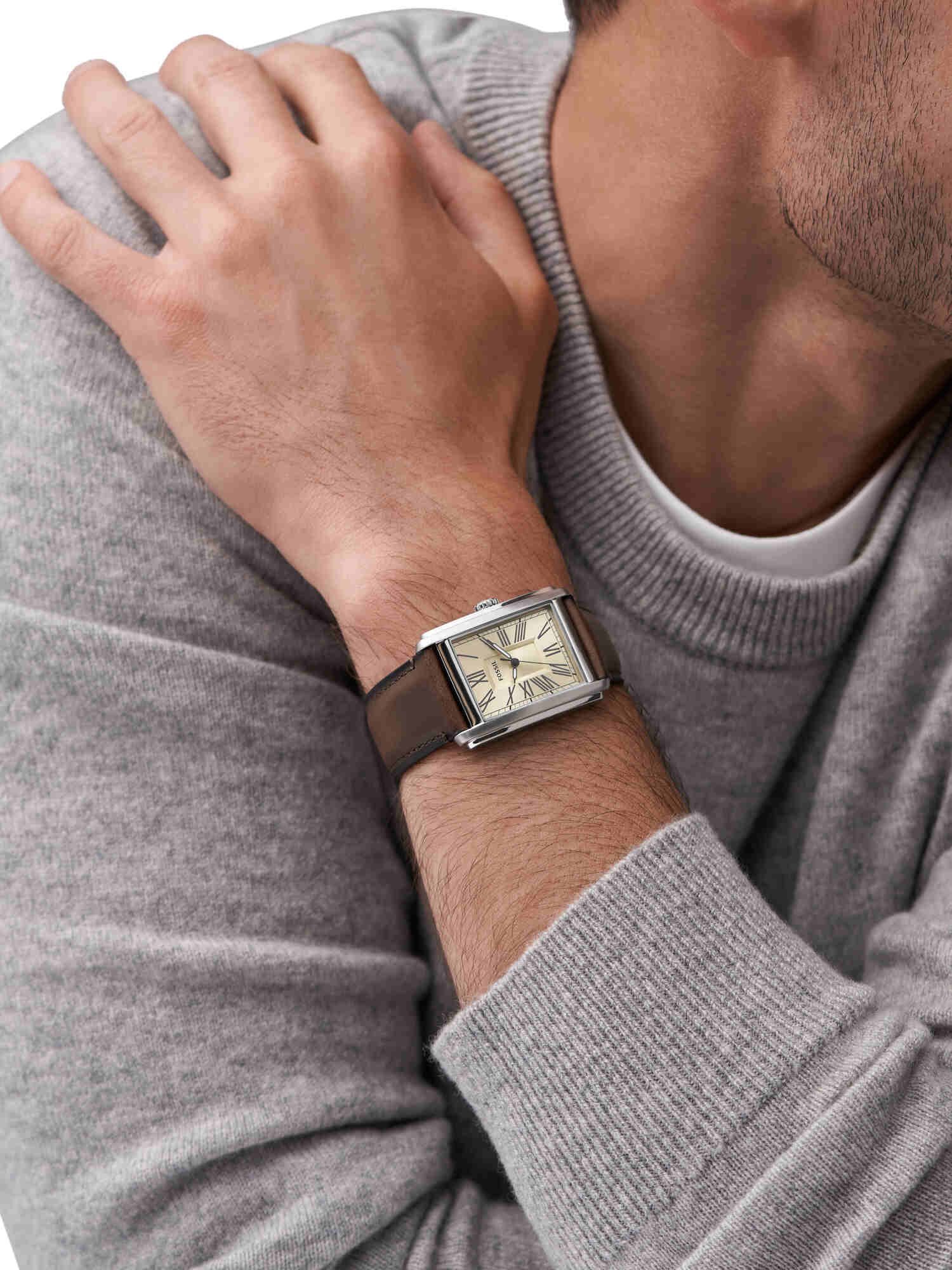 FOSSIL フォッシル 腕時計 メンズ アナログ レザー FS6012 フォッシル アクセサリー・腕時計 腕時計【送料無料】