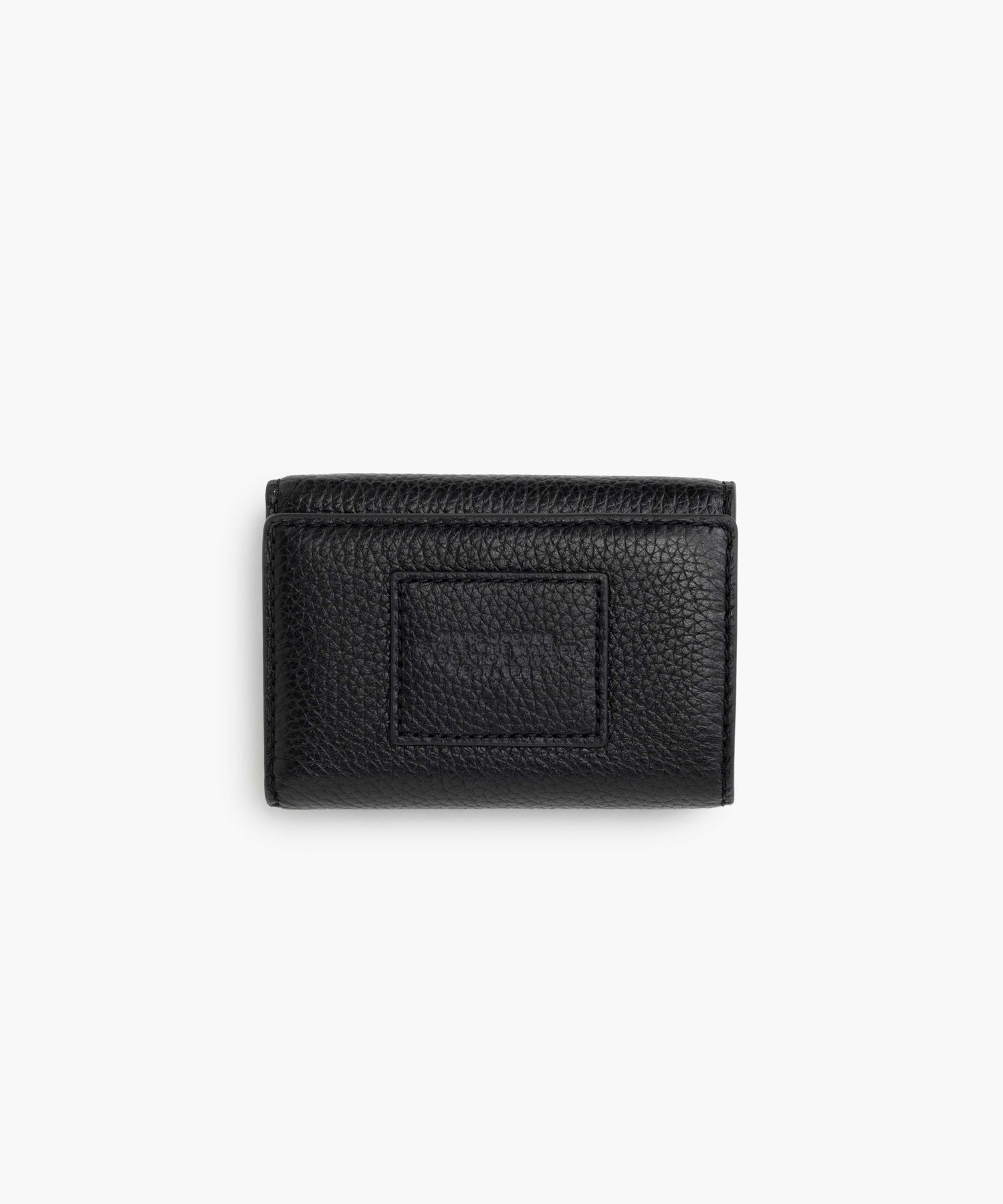 MARC JACOBS 【公式】THE LEATHER TRIFOLD WALLET/ザ レザー トライフォールド ウォレット三つ折り財布 マーク ジェイコブス 財布・ポーチ・ケース 財布 ブラック【送料無料】