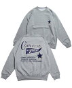 【SALE/20%OFF】CONVERSE TOKYO 【限定展開】FLAG LOGO SWEAT コンバーストウキョウ トップス スウェット・トレーナー ネイビー ブラック グレー【送料無料】