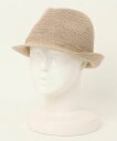 【SALE/50%OFF】UNION STATION ペーパーハット/ストローハット メンズ ビギ 帽子 ハット ブラック ベージュ