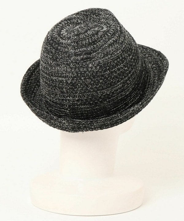 【SALE／50%OFF】UNION STATION ペーパーハット/ストローハット メンズ ビギ 帽子 ハット ブラック ベージュ