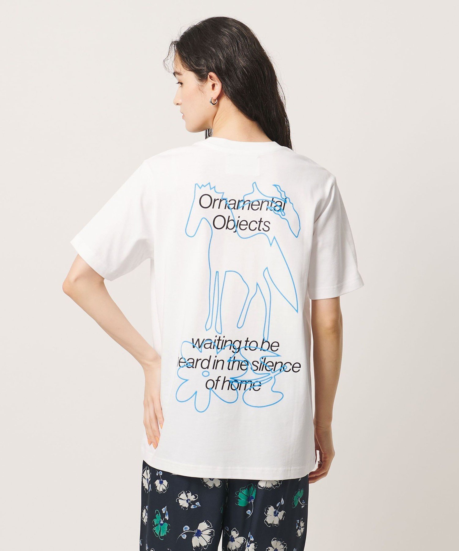 ＜Personal Effects＞OBJECT Tシャツ ユナイテッドアローズ トップス カットソー・Tシャツ ホワイト