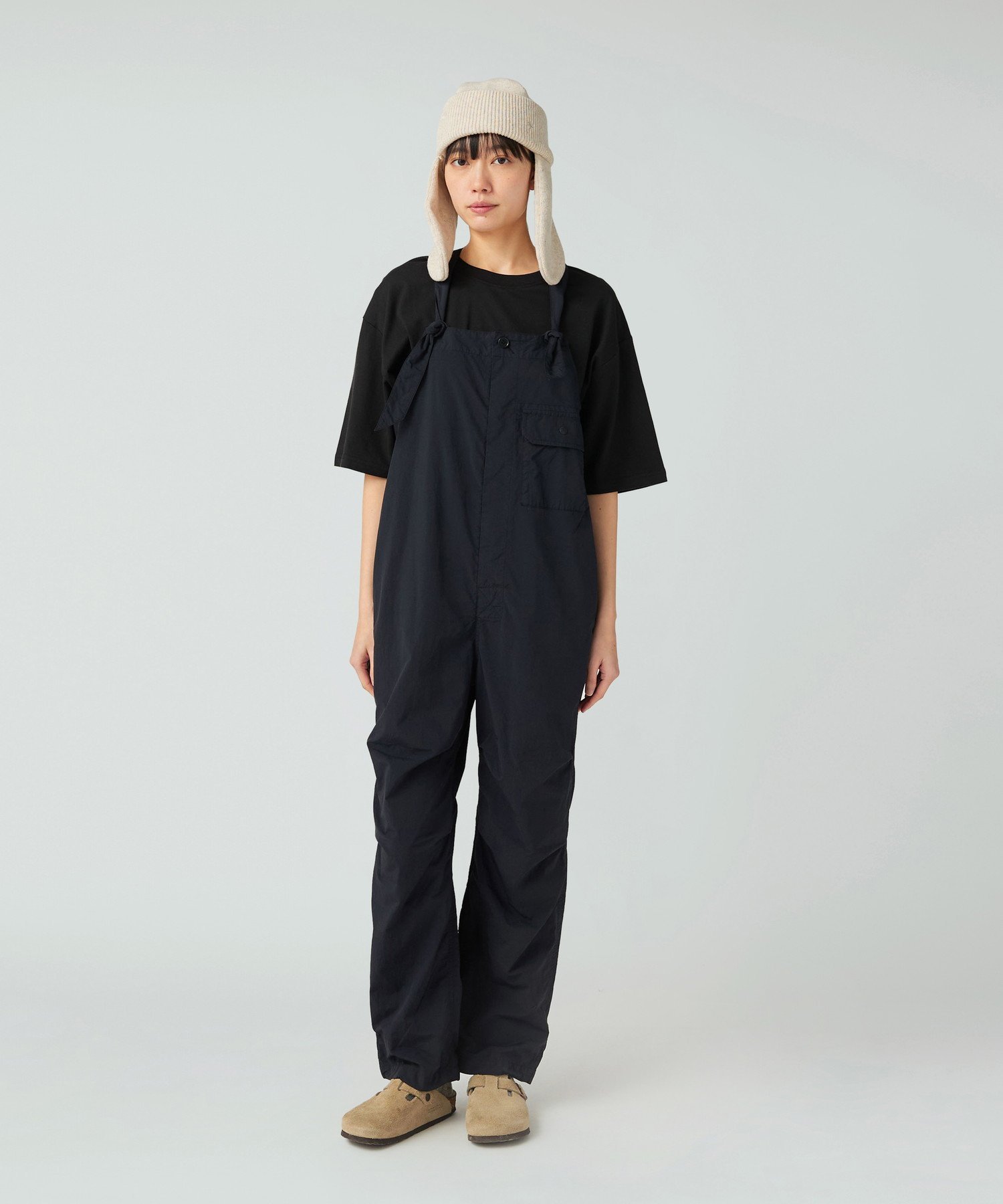 Garment Dyed Overalls スノーピーク パンツ その他のパンツ ブラック ブラウン ホワイト