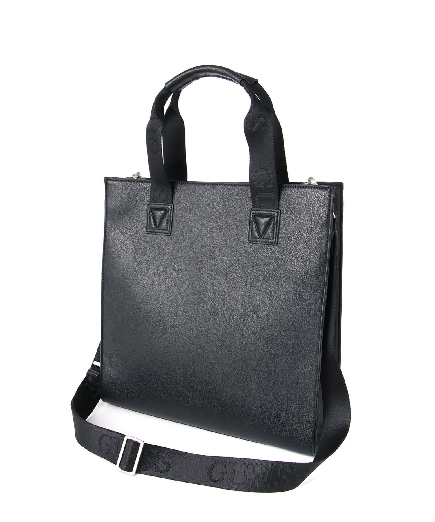 GUESS トートバッグ (M)BOSTON Tote ゲス バッグ トートバッグ ブラック