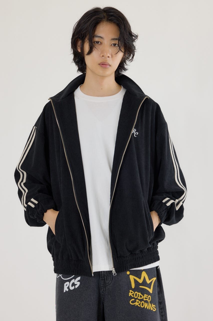 【SALE／28%OFF】RODEO CROWNS WIDE BOWL コーデュロイトラックジャケット ロデオクラウンズワイドボウ..