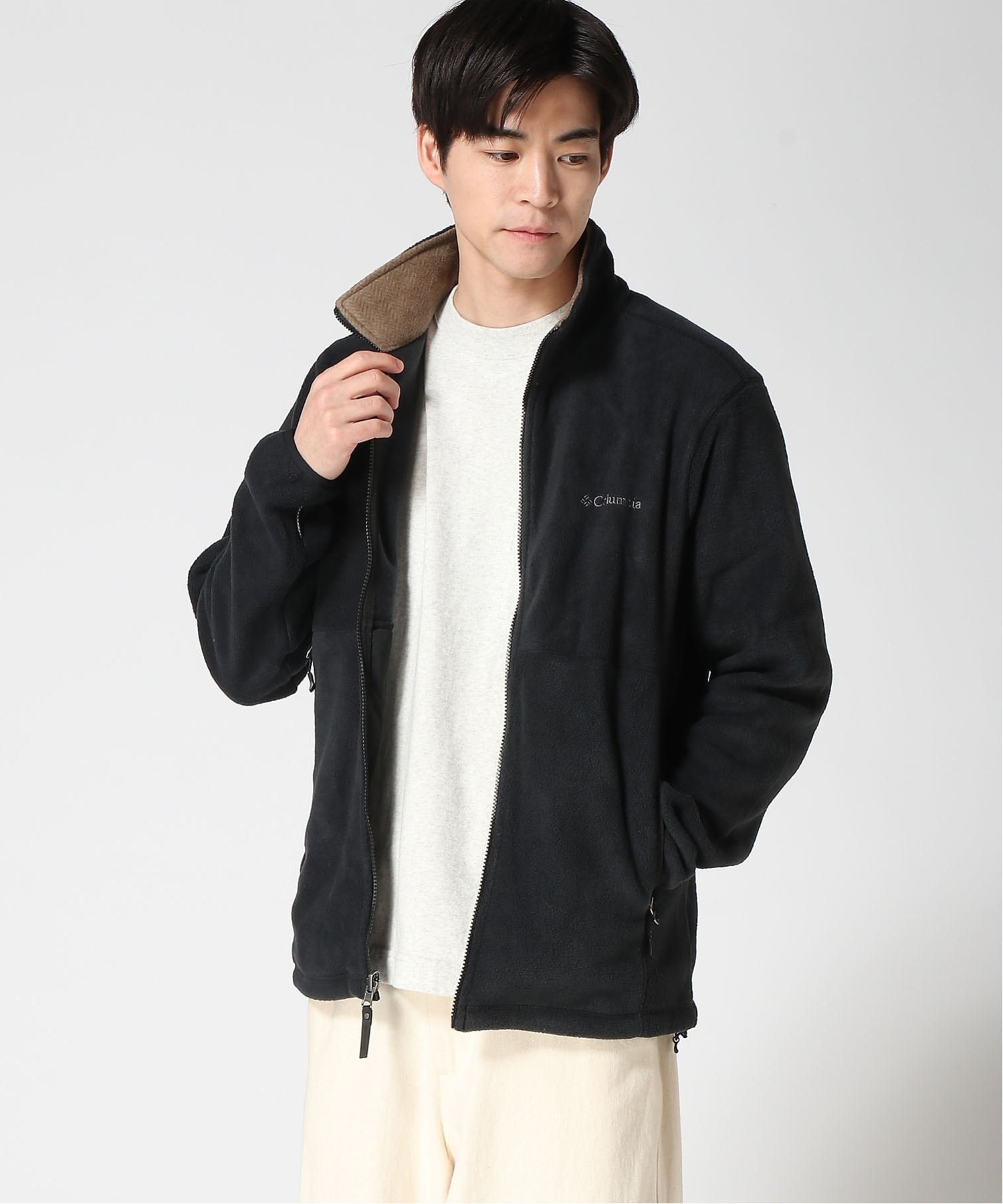 Columbia Columbia/(M)BuckeyeSprings フリース ジャケット スラッシャー　バイ　リフルページ ジャケット・アウター その他のジャケット・アウター グレー【送料無料】