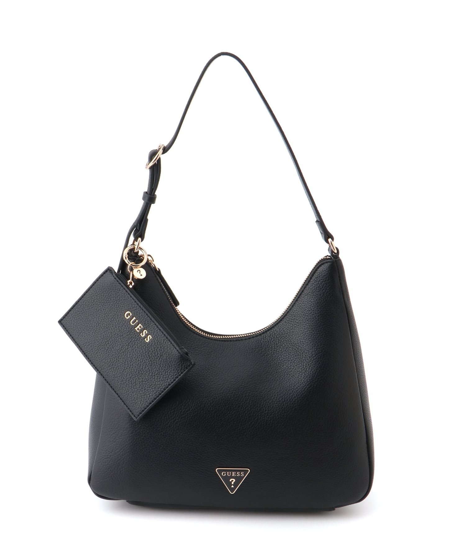 GUESS/(W)WELLS Shoulder Satchel ショルダーバッグ ハンドバッグ ゲス バッグ ショルダーバッグ ベージュ ブラック ブラウン