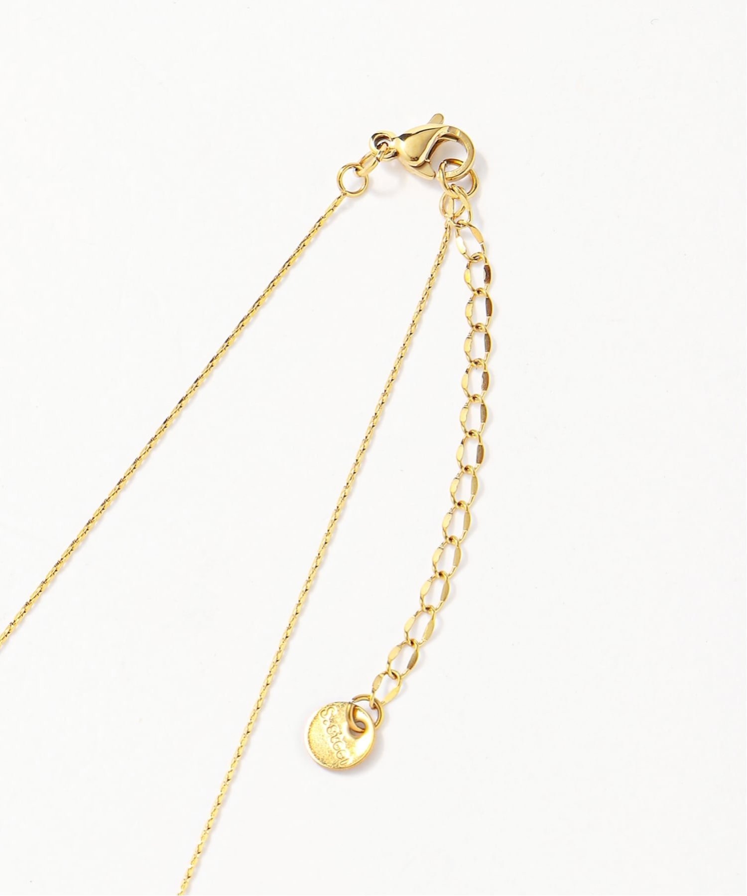 【SALE／20%OFF】Coo+i Coo+i/(W)一粒ストーンネックレス スレンダー アクセサリー・腕時計 ネックレス シルバー ゴールド