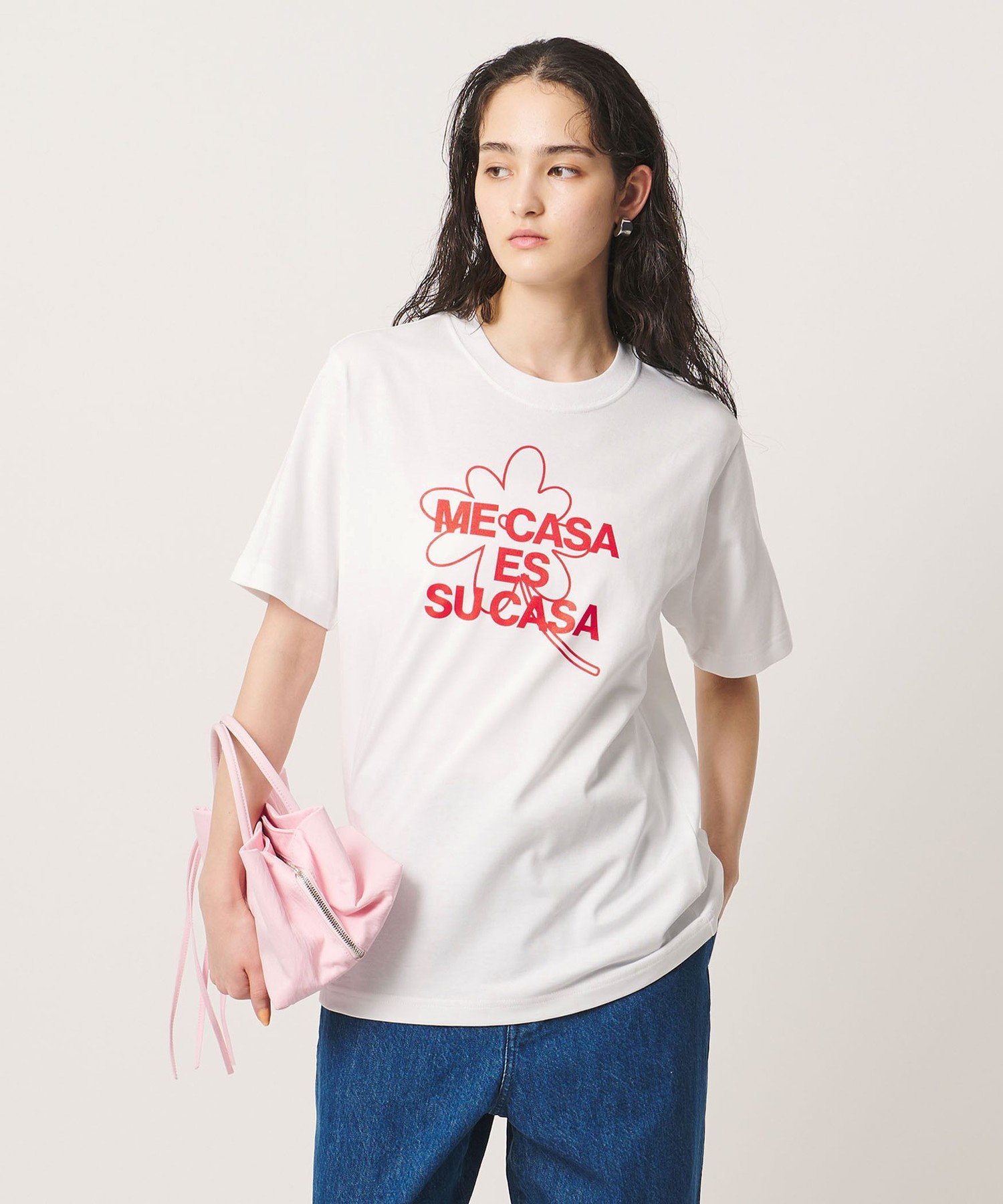 【SALE／20%OFF】UNITED ARROWS ＜Personal Effects＞CASA Tシャツ ユナイテッドアローズ トップス カットソー・Tシャツ ホワイト【送料無料】