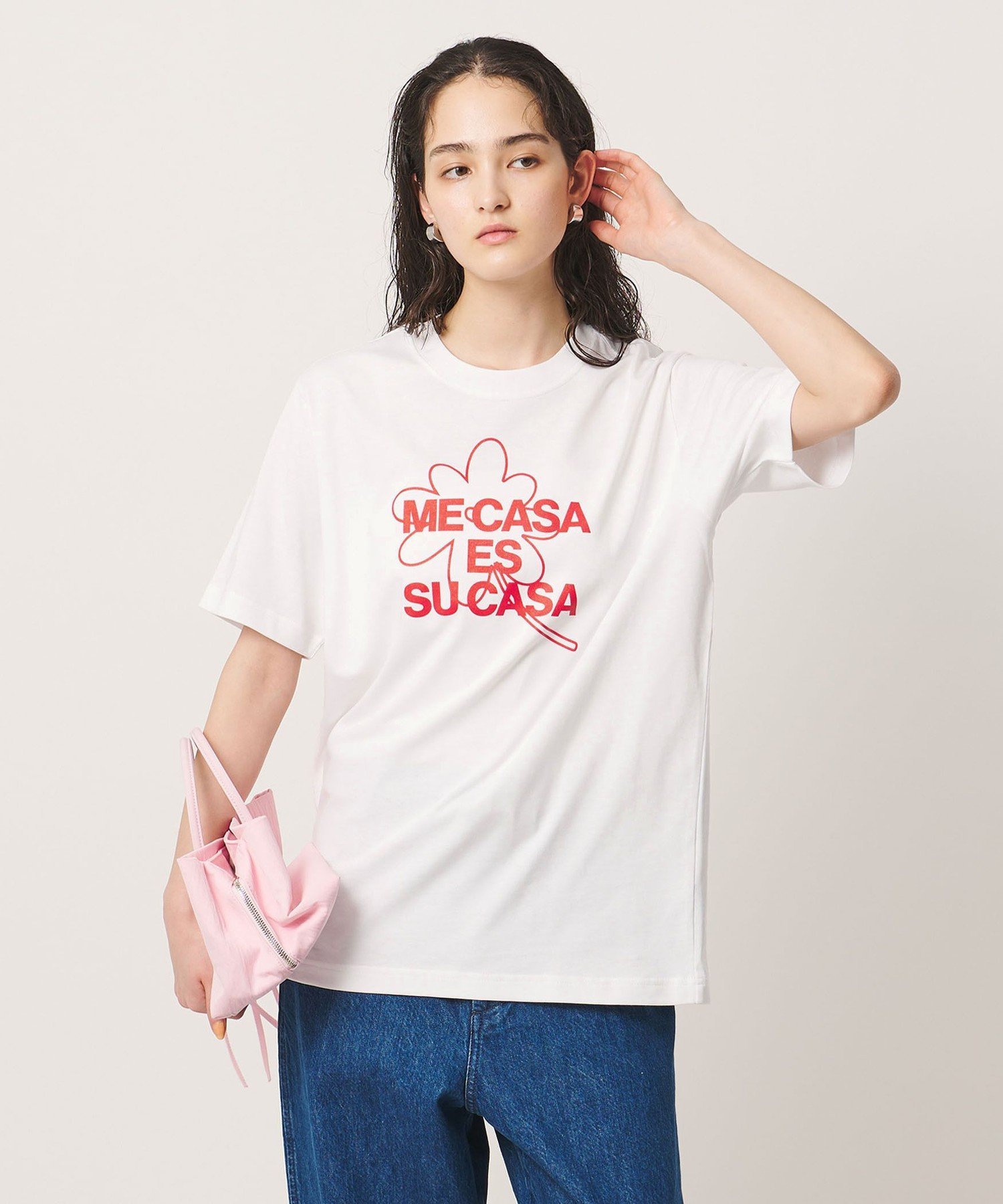 ＜Personal Effects＞CASA Tシャツ ユナイテッドアローズ トップス カットソー・Tシャツ ホワイト