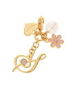 Samantha Thavasa Petit Choice フラワーイニシャル ファスナーチャーム S サマンサタバサプチチョイス ファッション雑貨 チャーム・...