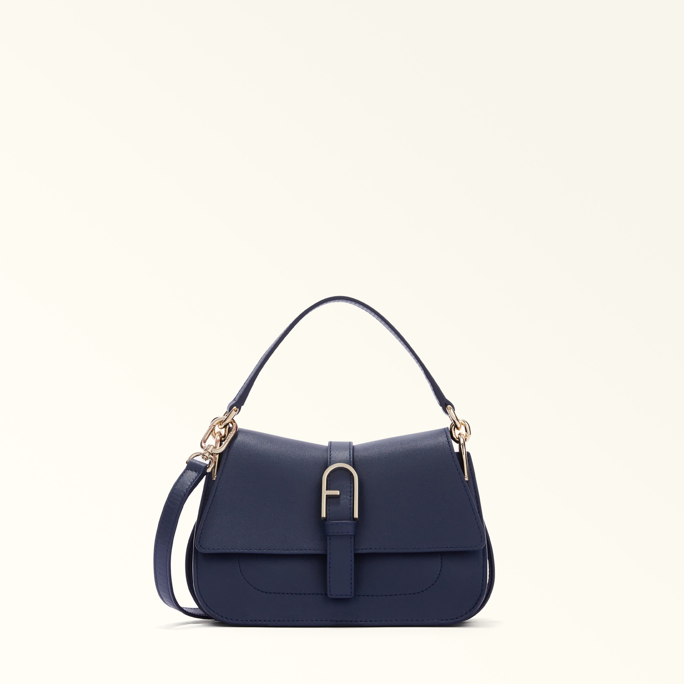 【SALE／40%OFF】FURLA 【公式】FURLA FLOW MINI TOP HANDLE フルラ バッグ ハンドバッグ ブラック【送料無料】のサムネイル