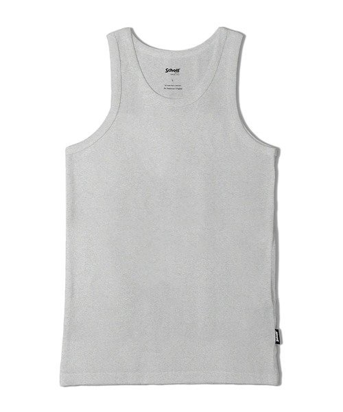 SELECT BRANDS Schott/ショット TANK TOP PACK(MENS) ジャックローズ トップス ノースリーブ・タンクトップ ブラック ホワイト グレー