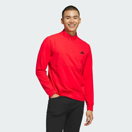 【SALE/50%OFF】adidas 【公式】アディダス adidas 【ゴルフ】アディゼロ ファブリックミックス長袖ハーフジップ ジャケット アディダス ジャケット・アウター その他のジャケット・アウター レッド【送料無料】 【SALE/50%OFF】adidas 【公式】アディダス adidas 【ゴルフ】アディゼロ ファブリックミックス長袖ハーフジップ ジャケット アディダス ジャケット・アウター その他のジャケット・アウター レッド【送料無料】