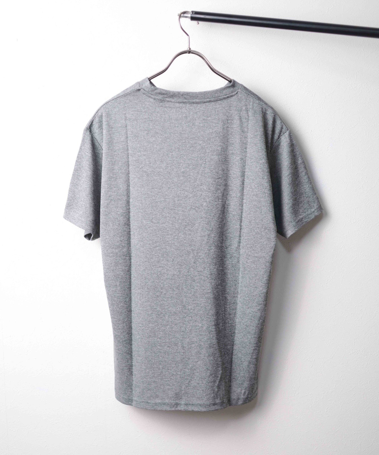 realize select ドライメッシュ 吸汗速乾ショートスリーブTシャツ レアリゼ トップス カットソー・Tシャツ グレー