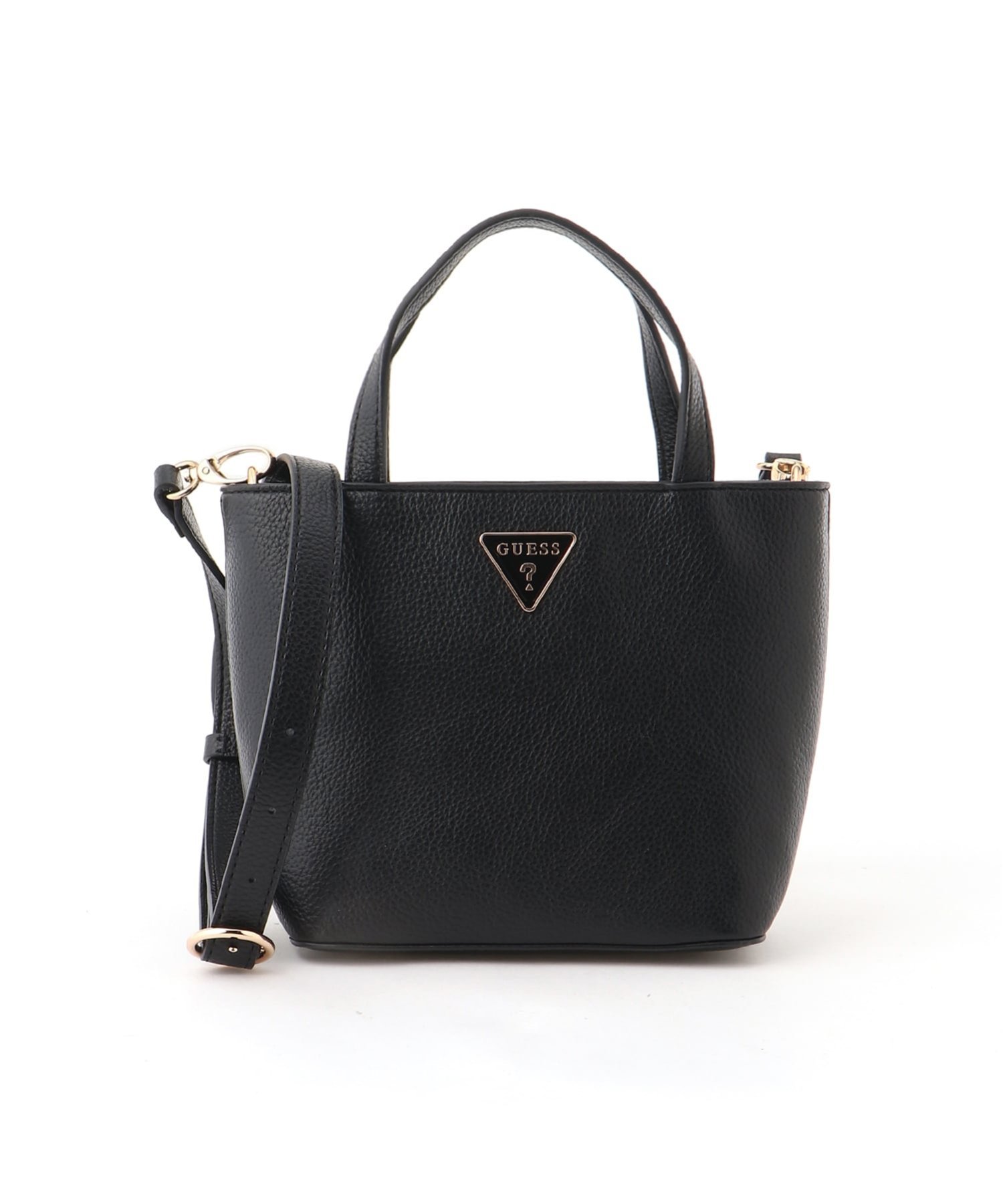 GUESS/(W)WELLS Mini Tote トートバッグ ミニトート ショルダーバッグ ゲス バッグ トートバッグ ブラック ベージュ ブラウン
