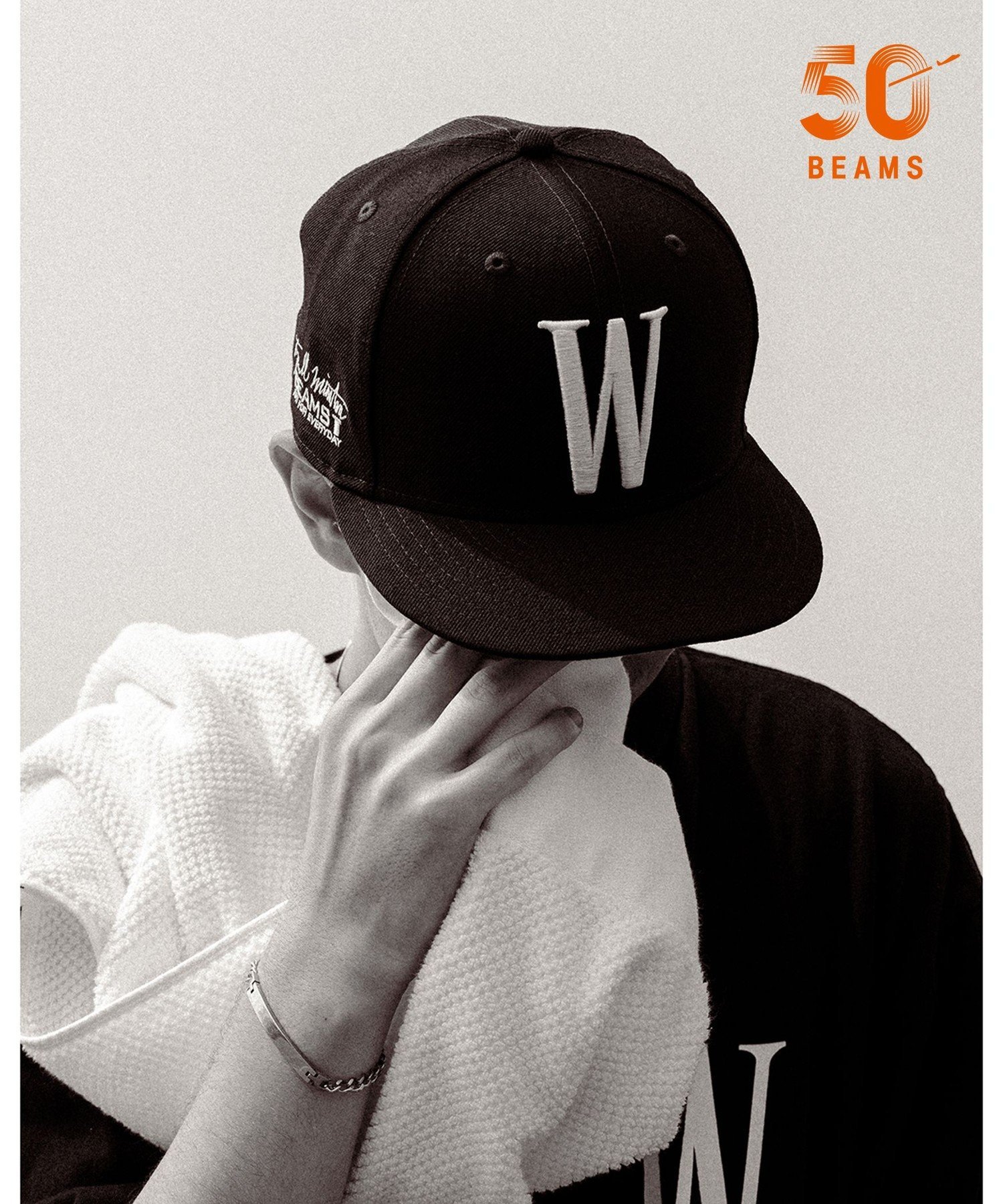 BEAMS T Tyrrell Winston * NEW ERA / 59FIFTY ビームスT 帽子 キャップ ネイビー ブラック【送料無料】