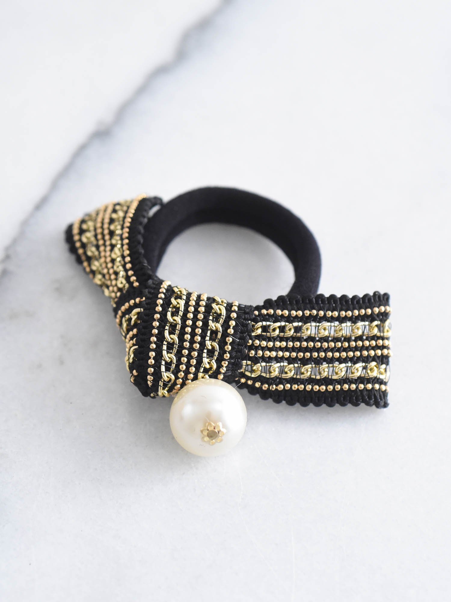 【SALE／60%OFF】ma chere Cosette? ma chere Cosette?/パール付き刺繍入りリボン...
