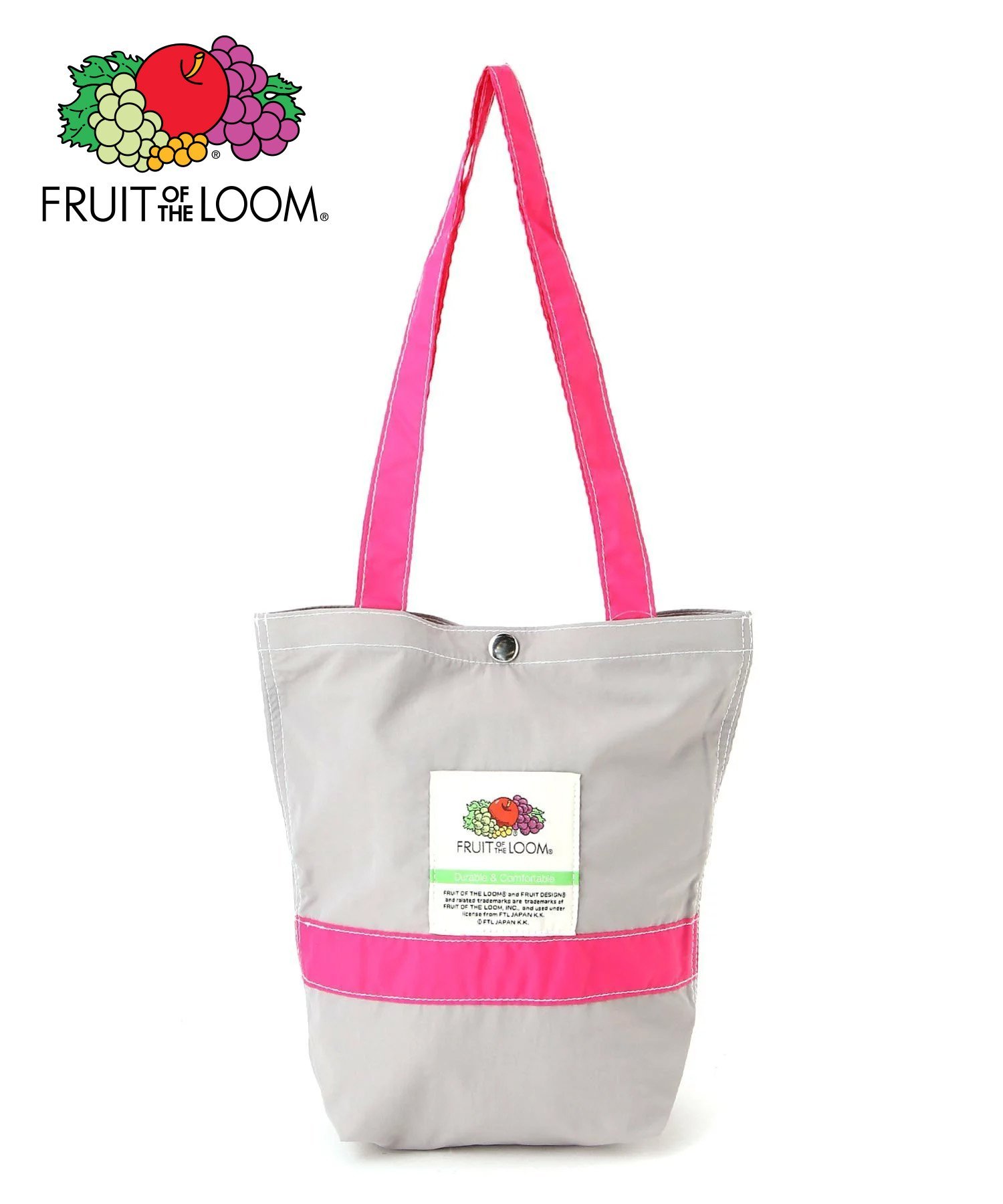 【SALE／30%OFF】FRUIT OF THE LOOM FRUIT OF THE LOOM/(U)FTL NYLON TOTEBAG M ハンドサイン バッグ トートバッグ グリーン ブラック グレー ブルー レッド ネイビー ピンク ホワイト