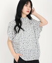 【SALE/50%OFF】STRAWBERRY-FIELDS シャツ/ブラウス ストロベリーフィールズ トップス シャツ・ブラウス ネイビー ホワイト【送料無料】