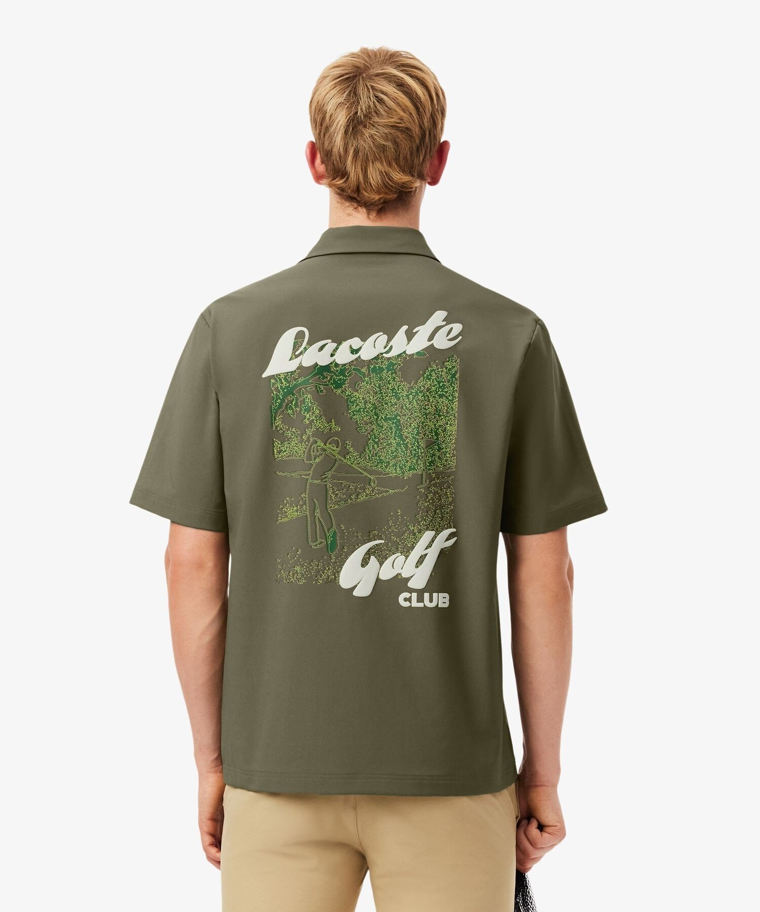 【SALE／30%OFF】LACOSTE ラコステゴルフウルトラドライボタンシャツ ラコステ トップス シャツ・ブラウス ネイビー グリーン【送料無料】