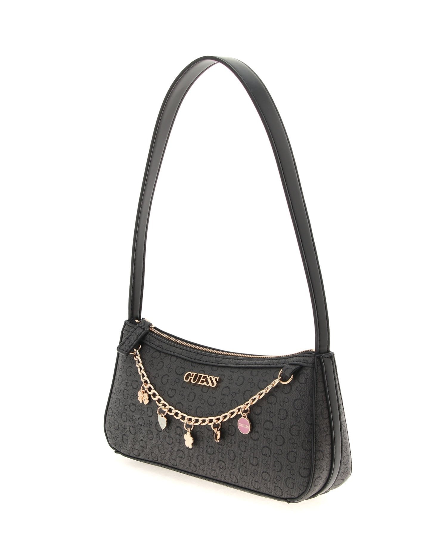 GUESS/(W)TASHA Mini Shoulder ショルダーバッグ ハンドバッグ ゲス バッグ ショルダーバッグ グレー ホワイト