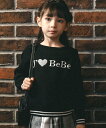 【SALE/50%OFF】BeBe ロゴジャガードニット(90~150cm) ベベ オンライン ストア トップス ニット ブラック ホワイト【送料無料】