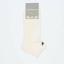 EMPORIO ARMANI EMPORIO ARMANI ショート パイルソックス ナイガイ 靴下・レッグウェア 靴下 ブラック レッド ホワイト
