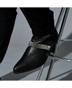 5351POUR LES HOMMES ハイヒール サイドゴア カスタムブーツ【予約】 ゴーサンゴーイチプールオム シューズ・靴 ブーツ ブラック【送料無料】