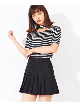 【SALE／10%OFF】WEGO WG STANDARD/(L)無地プリーツミニスカート ウィゴー スカート プリーツスカート/ギャザースカート ブラック ネイビー パープル