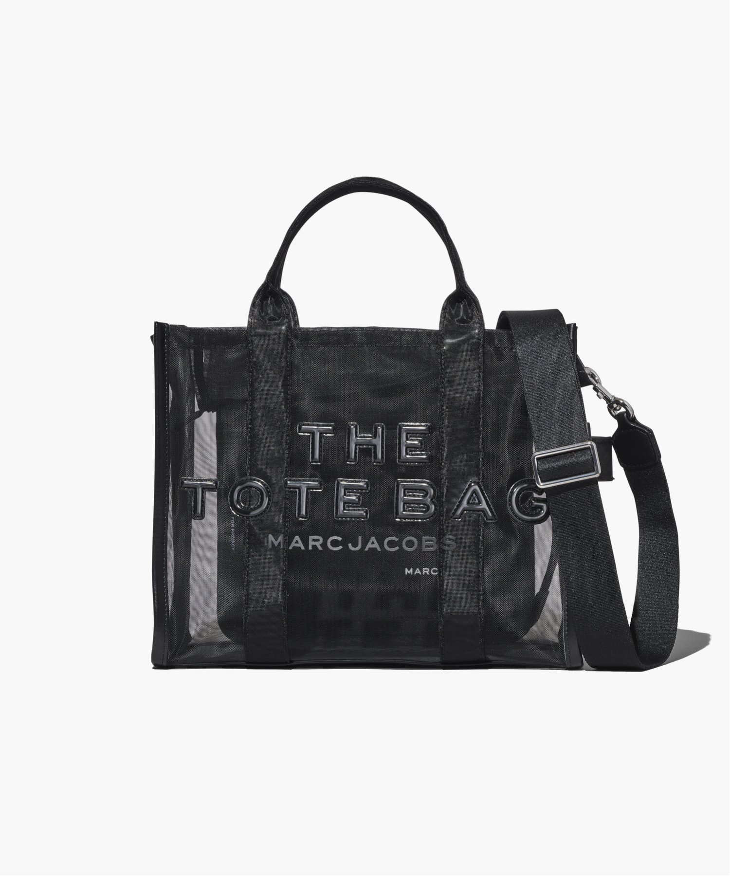 MARC JACOBS 【公式】THE MESH MEDIUM TOTE BAG/ザ メッシュ ミディアム トート バッグ マーク ジェイコブス バッグ トートバッグ ブラック【送料無料】