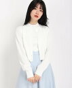 【SALE/50%OFF】ICHIE クロップド丈カーディガン ストロベリーフィールズ トップス カーディガン ブルー レッド ブラック ホワイト【送料無料】