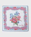 LAURA ASHLEY HOME 【ウェストウェルバンチ】柄 プリントタオルハンカチ ローラ アシュレイ ファッション雑貨 ハンカチ・ハンドタオル ホワイト