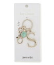 【SALE/20%OFF】SHOO・LA・RUE 【イニシャル】キーホルダー シューラルー 財布・ポーチ・ケース その他の財布・ポーチ・ケース グリーン ブルー パープル ピンク イエロー(4)