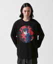 【SALE/50%OFF】LHP F-LAGSTUF-F×NARUTO-ナルト-/フラグスタフ×ナルト/"SASUKE" L/S TEE エルエイチピー トップス カットソー・Tシャツ ブラック ホワイト【送料無料】
