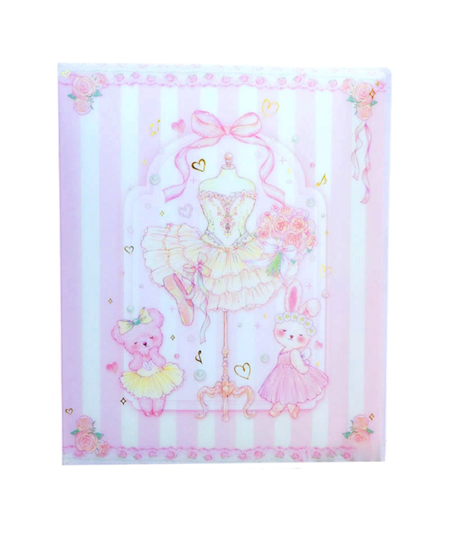 BACKYARD FAMILY バインダーノート ローラ 文房具 ファイル・フォルダ イエロー